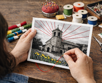 Fotobordado: manualidades que combinan recuerdos y creatividad – Teleasistencia